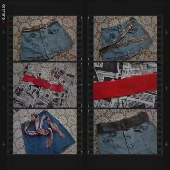 RARE Vintage 80s Black Woven Gothic Retro Bohemian Braided Belt - Picture 12 of 12